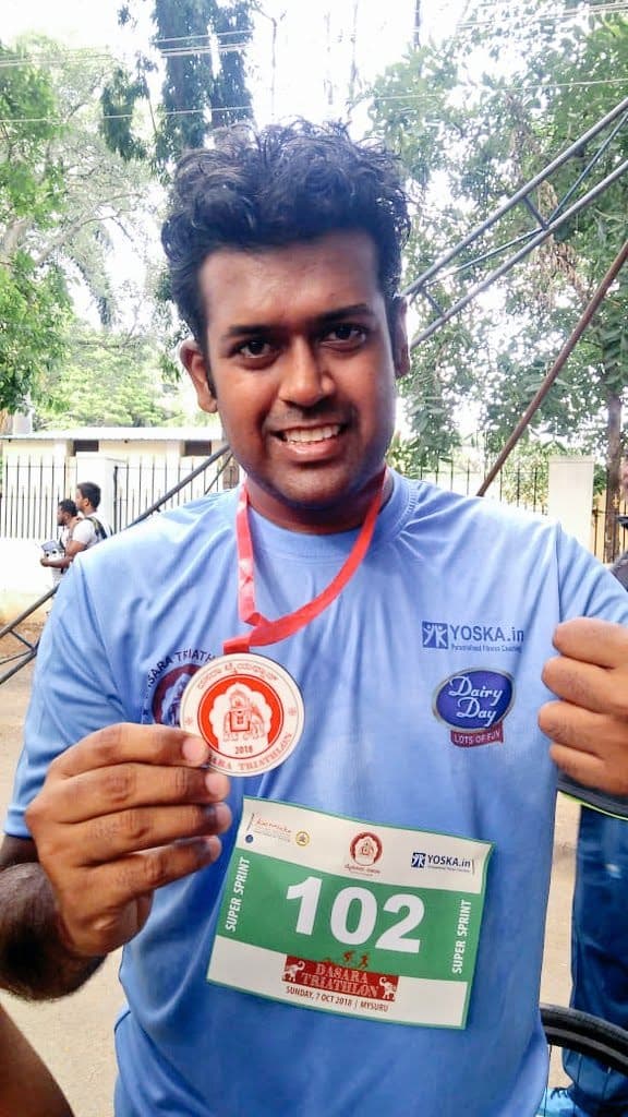 Triathlon Medal
